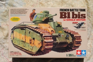 Tamiya 30058 Char B1 bis French Battle Tank with Single Motor